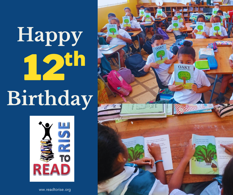 Happy 12th Birthday to READ to RISE