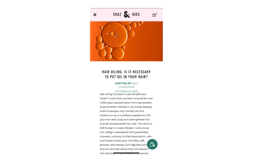 Blog Content