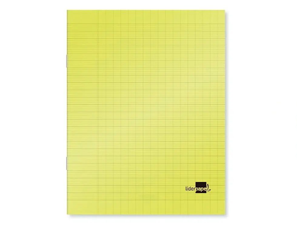 Miniature : Cahier Lderpapel couverture plastique souple 17x22cm 70g 96 pages