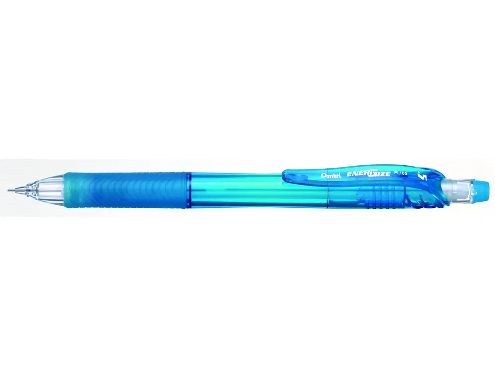 Porte-mines Pentel energize-x canon fixe mine 0,5mm grip caoutchouc gomme