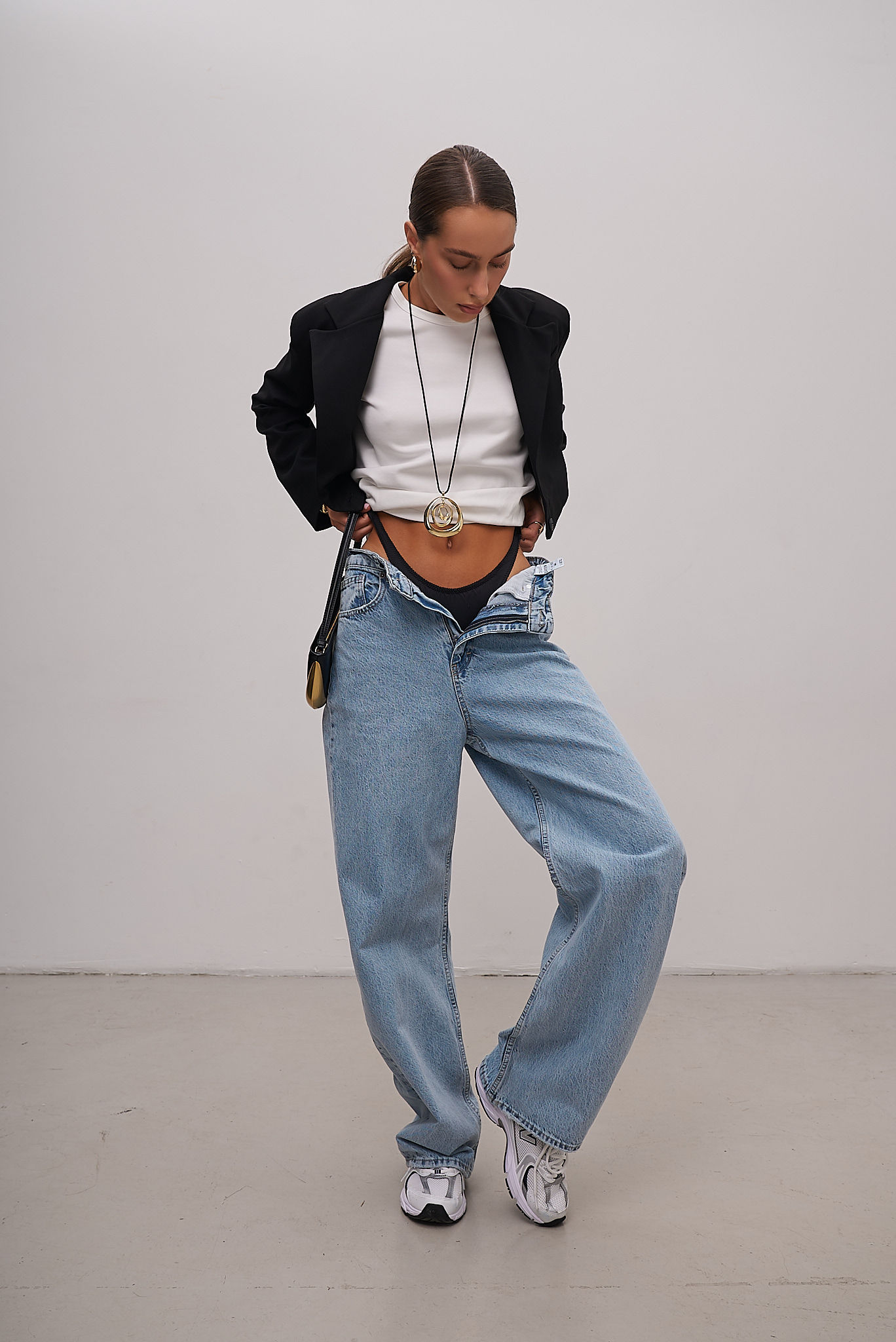 Джинси широкі aiza жіночі