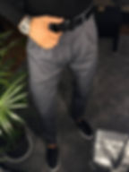 Штани широкі щільні Regular чоловічі