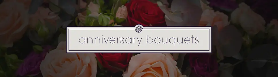 romantic anniversary bouquet header showcasing modern luxury florals from bloombudz in paragould ar