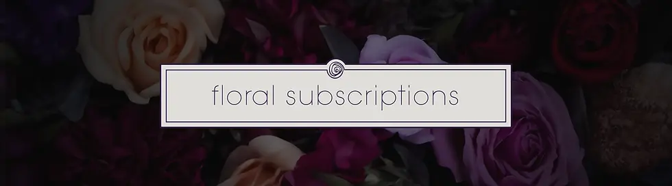 flower subscription header featuring modern seasonal arrangements delivered by bloombudz in paragould ar