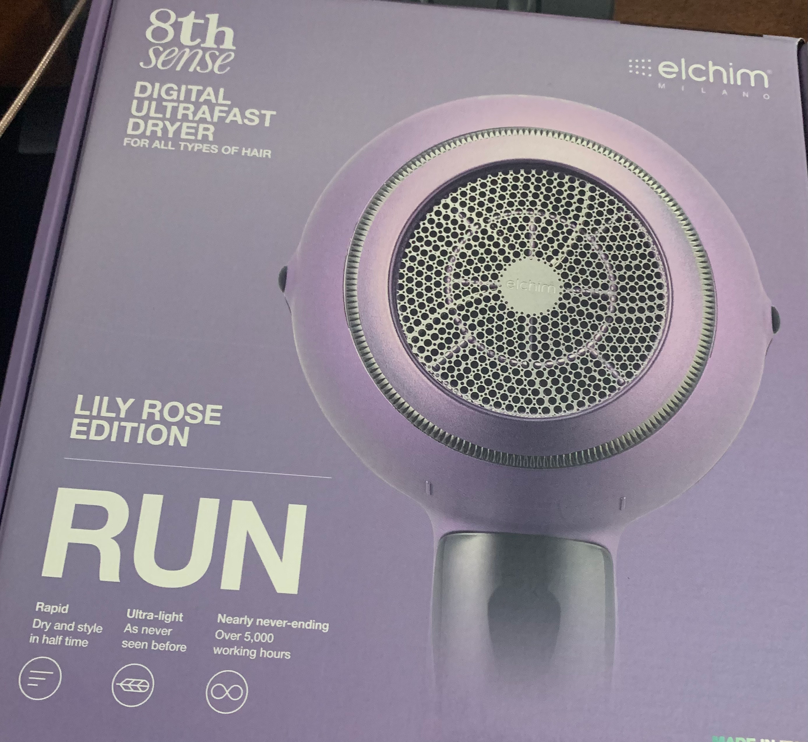 Elchim Milano Run lily Rose 