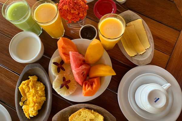 Café da manhã orgânico