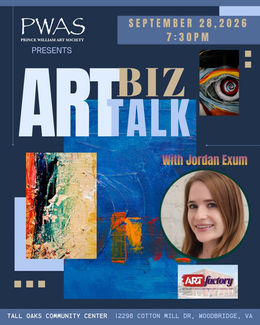 Art Biz Talk with Jordan Exum on Sept. 28