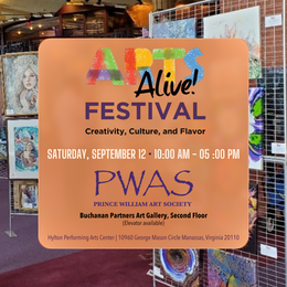 Arts Alive 2026 Prince William Art Society