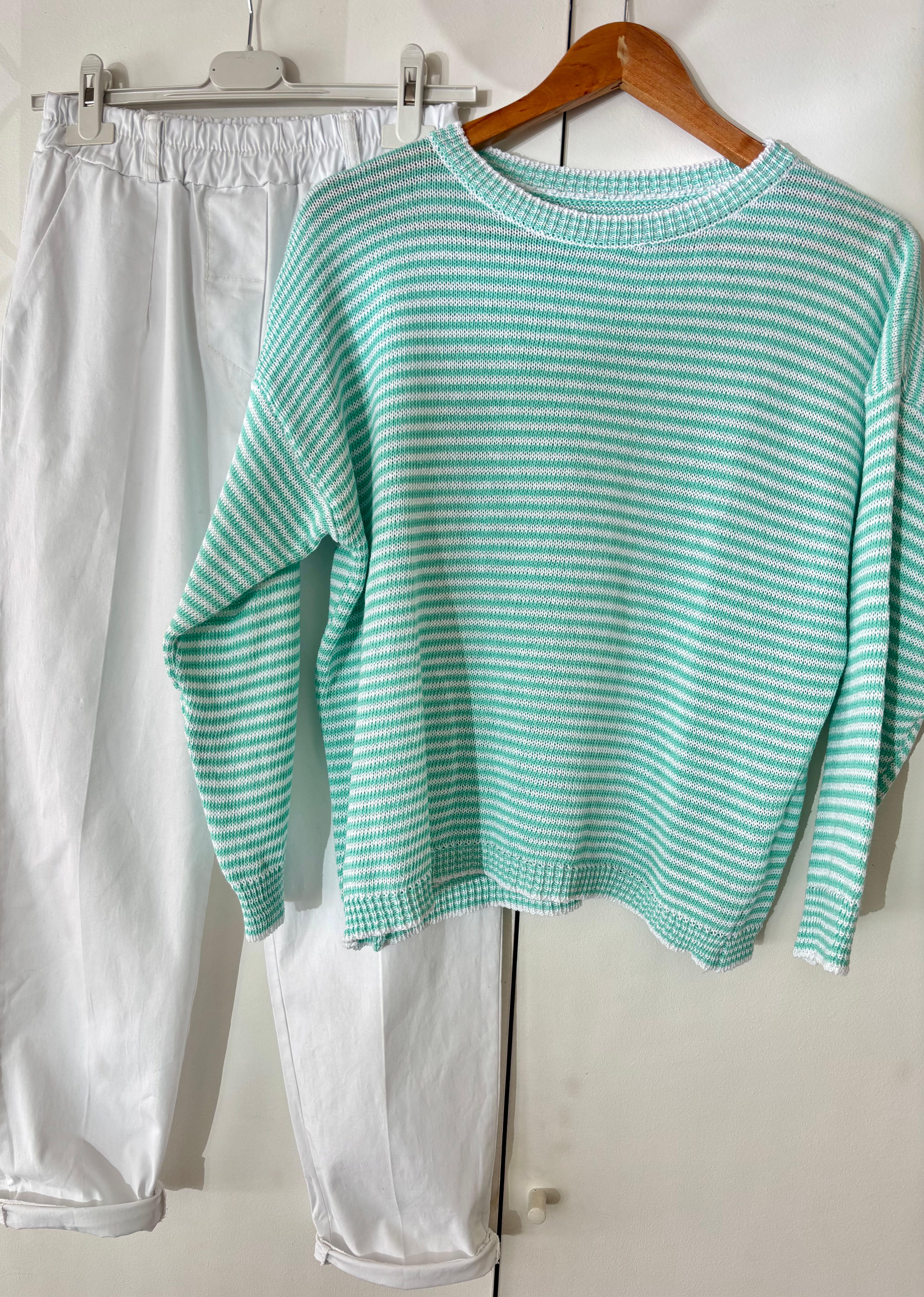 Calça c/bolsos branco