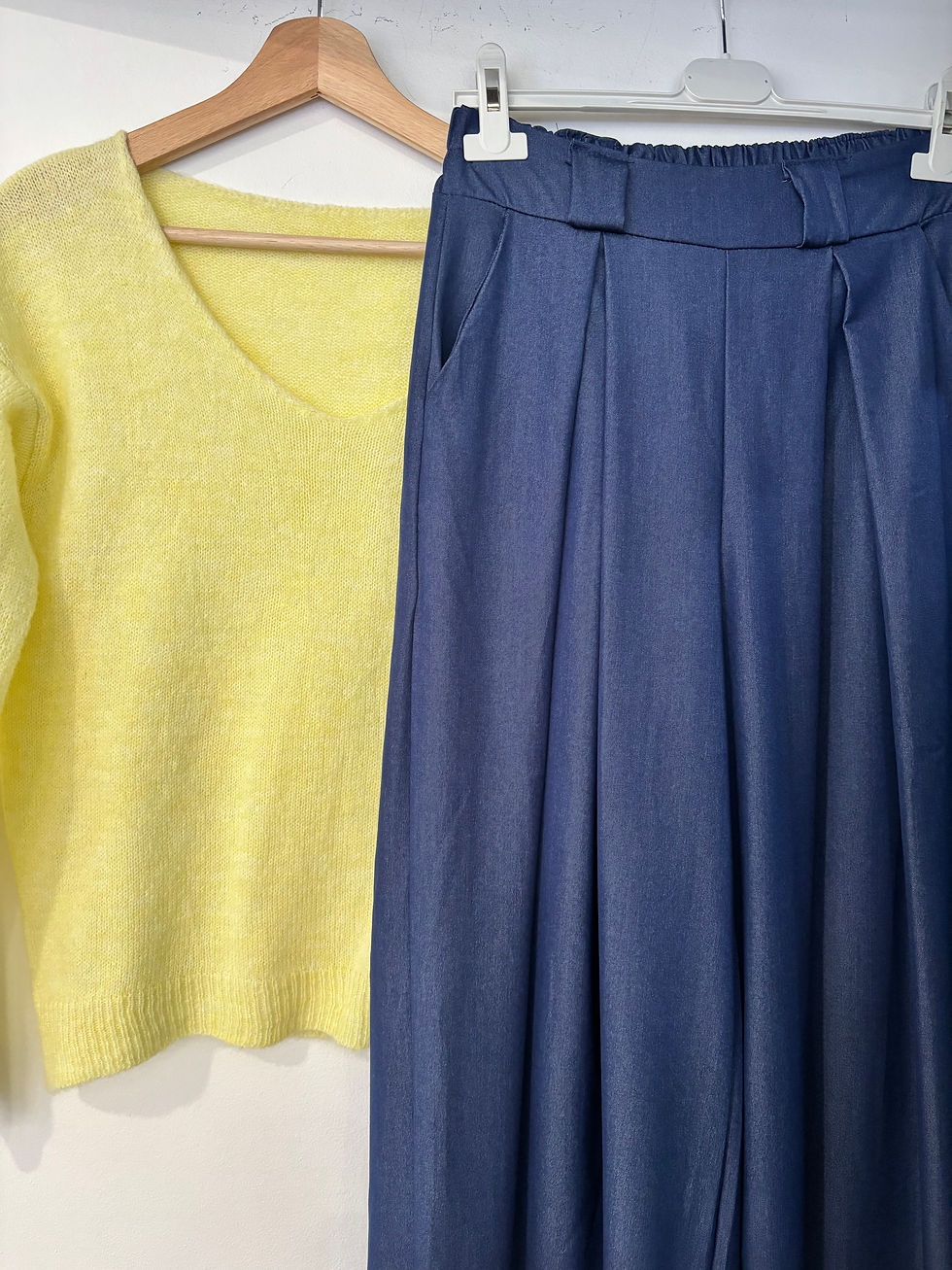 Miniatura: Pantalonas ganga c/pregas