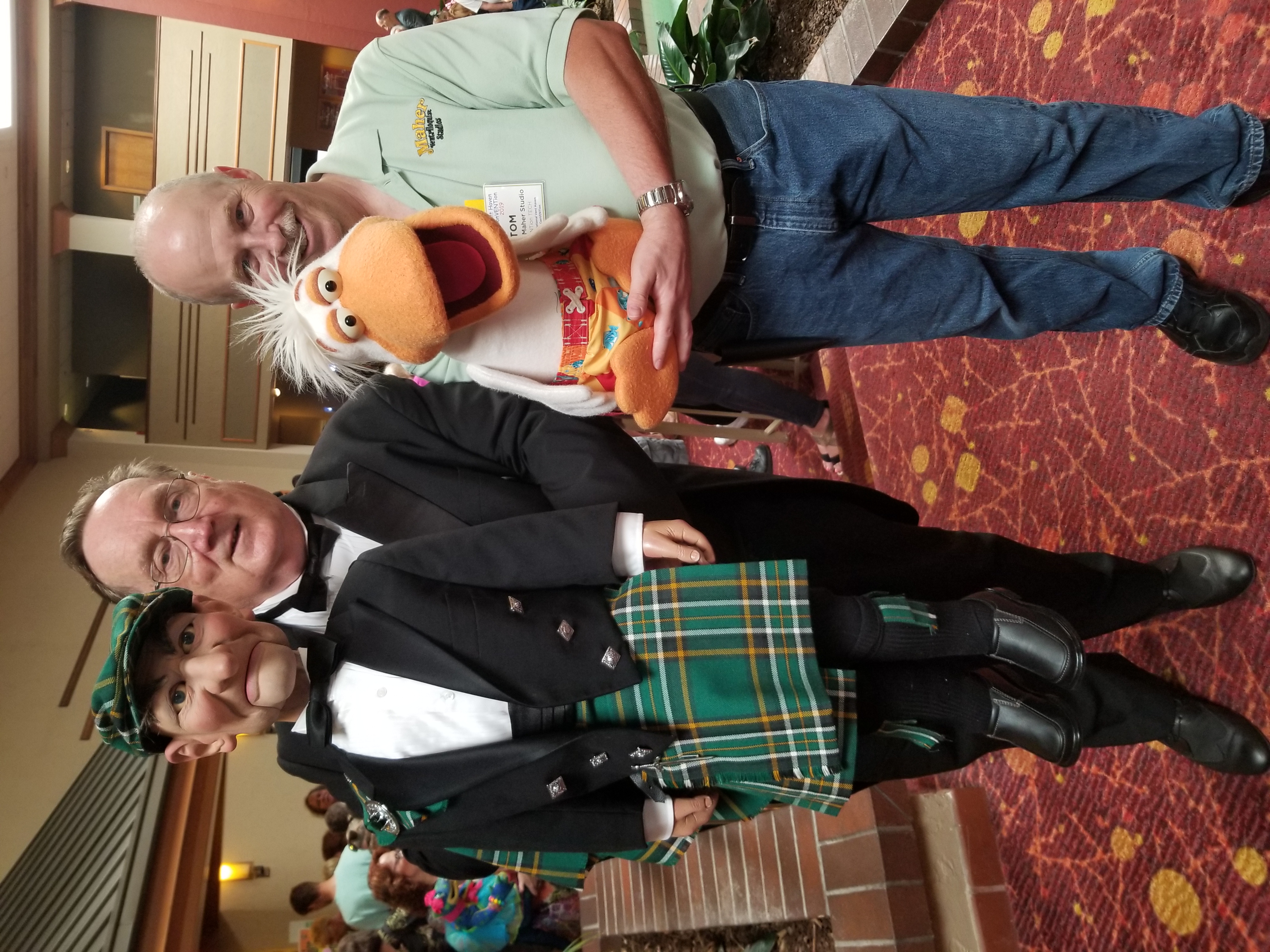 Tom Crowl With Dangerous Duck And Us