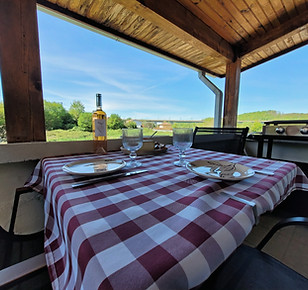 Terrasse couverte