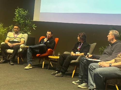 Stephen Hall, psychotherapist, speaking on the Suicide and Men panel at the Every Life Matters Conference 2026
