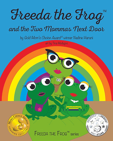 Book Cover for Freeda the Frog and the Two Mommas Next Door