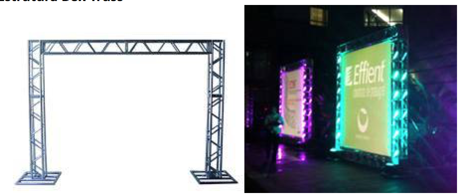 Estrutura Box Truss