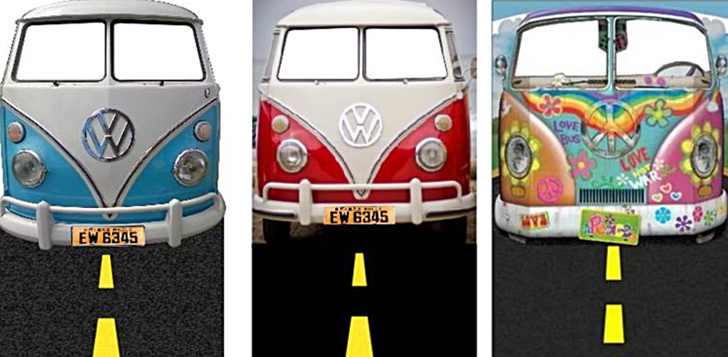 Painel Fotografico Kombi