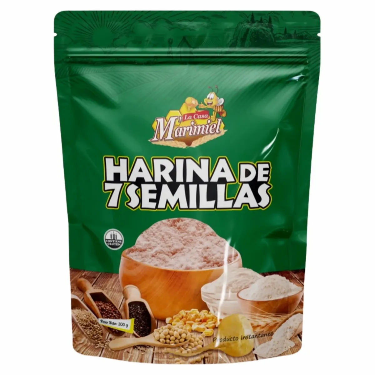 Harina de 7 Semillas 200g Marimiel