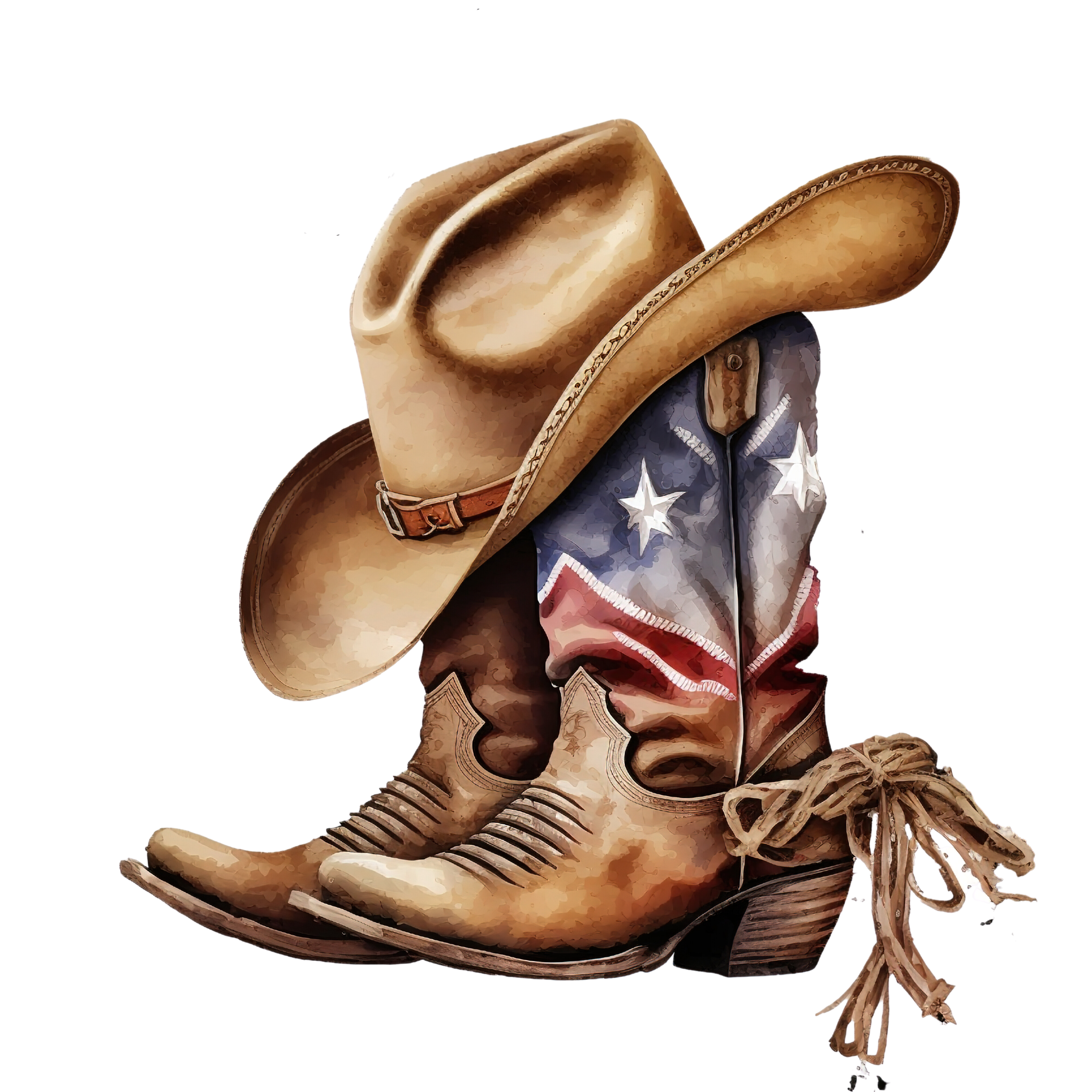 American Boots 2 DTF Print