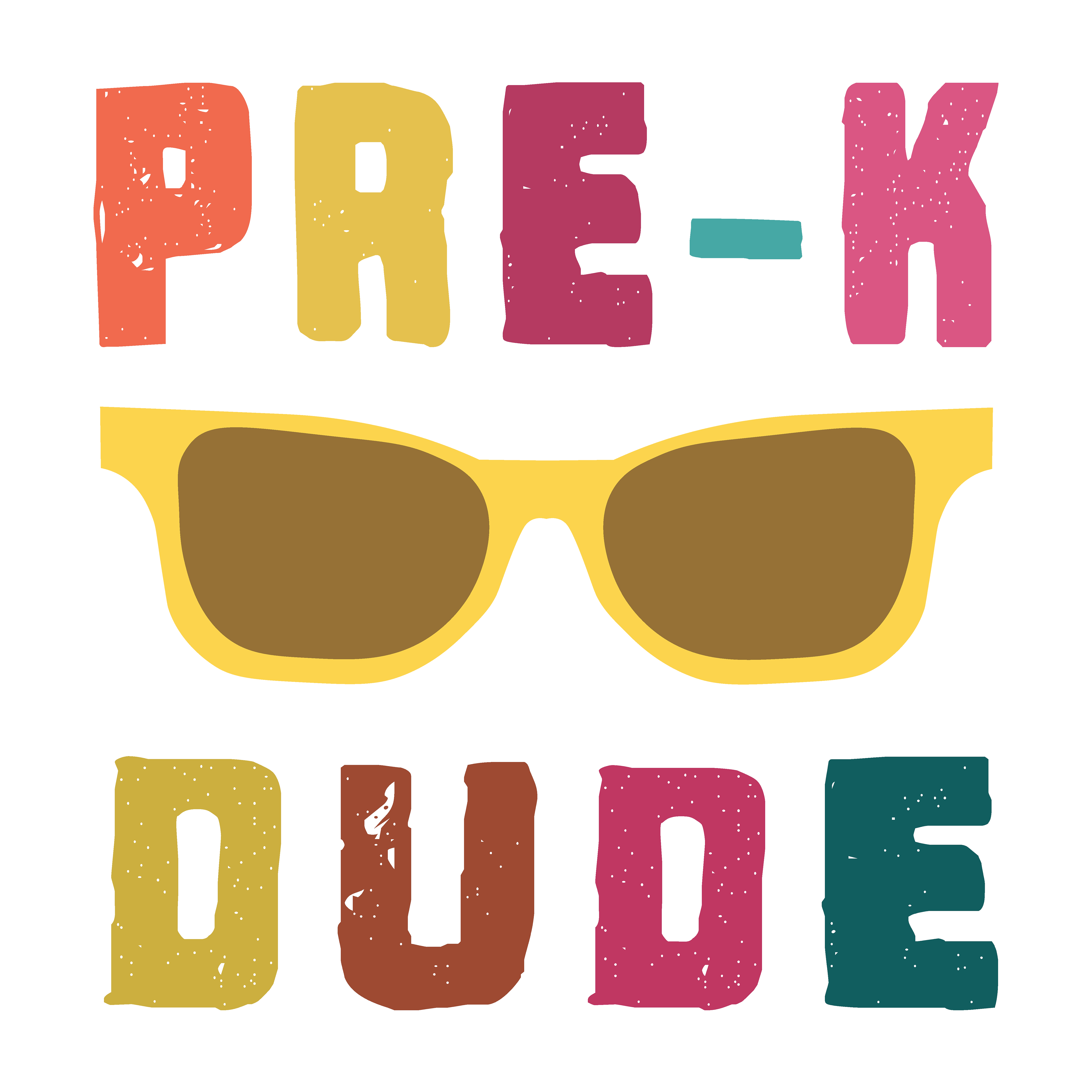 PRE-K Dude DTF Print