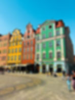 Market Square or Rynek in Wroclaw, Poland