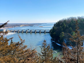 Starved Rock State Park: A Slip 'N Slide In February