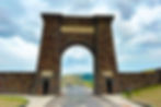 Roosevelt Arch in Yellowstone