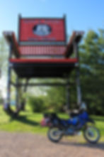 Mural City Rocking Chair