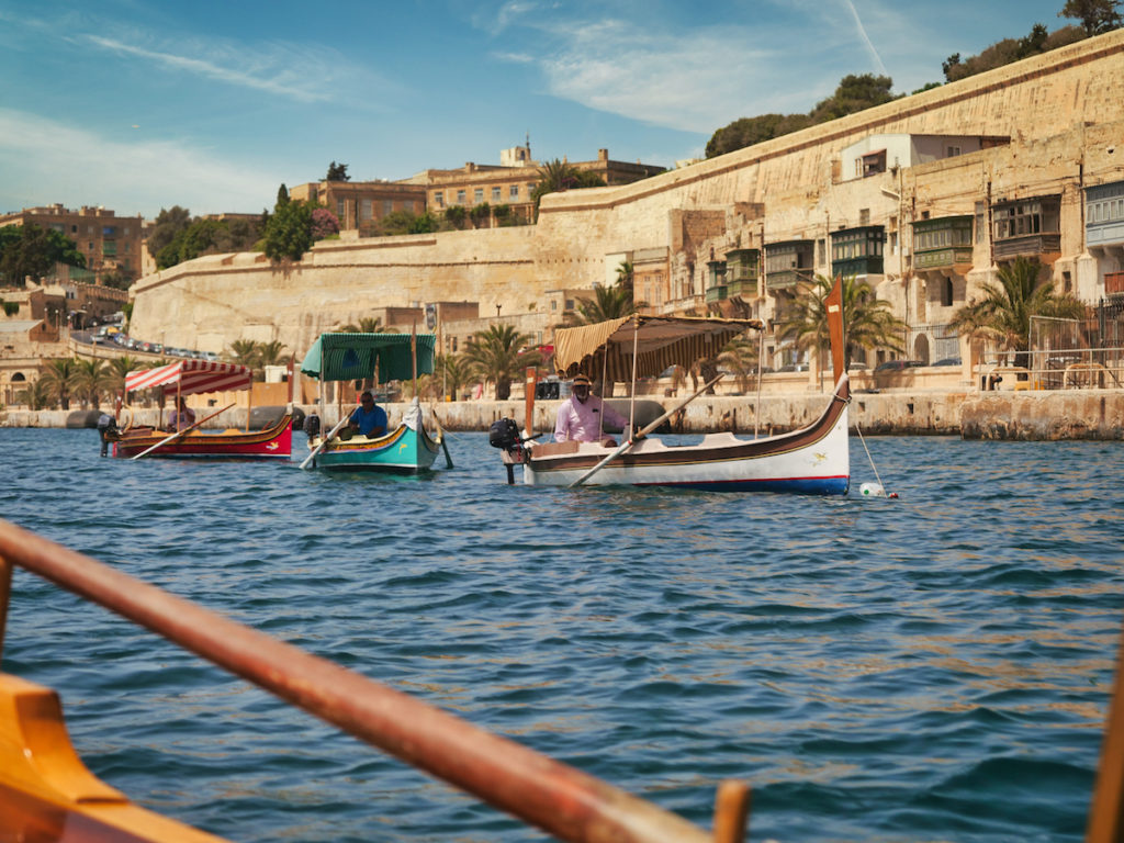 docked at Birgu