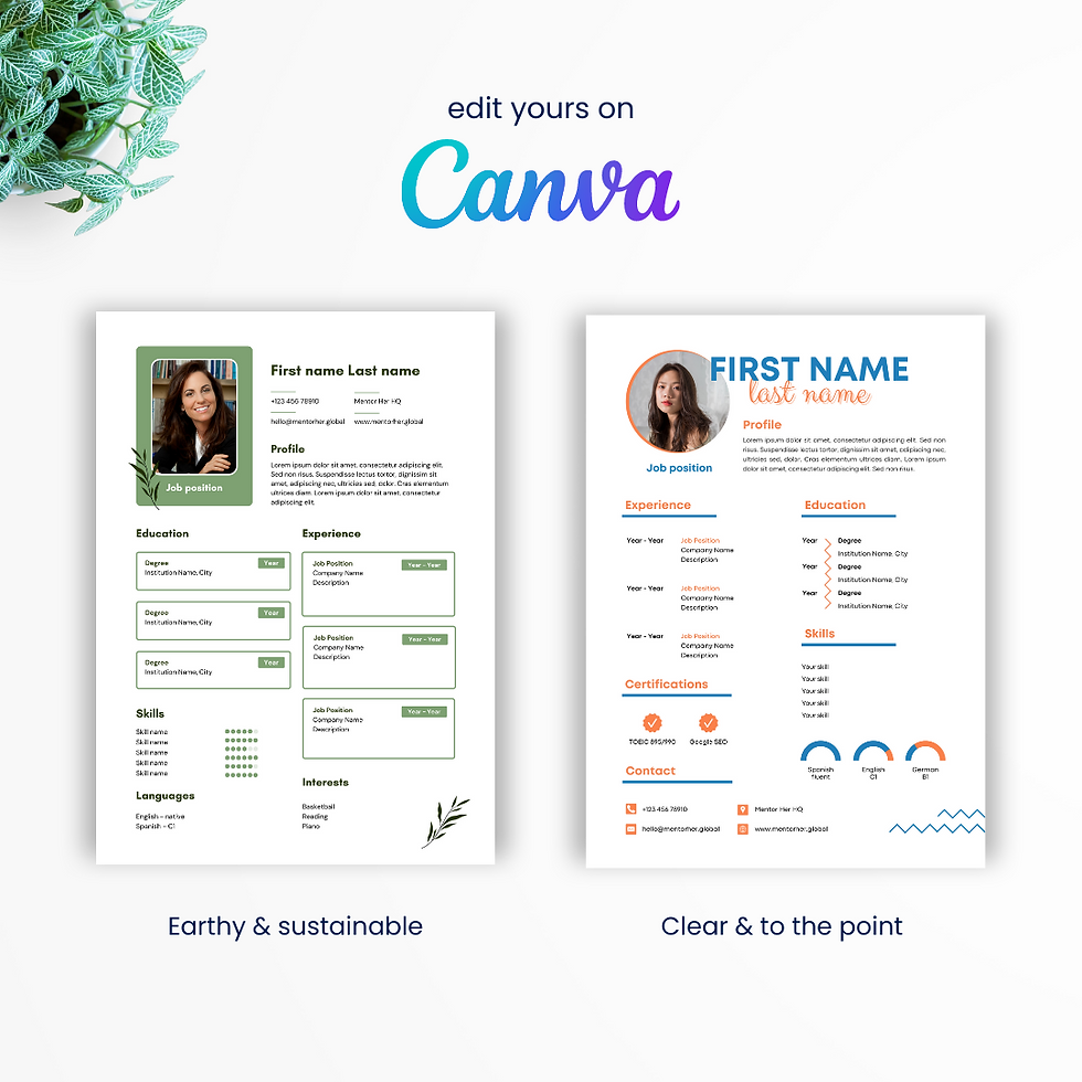 Thumbnail: 10 CV/Resume Templates