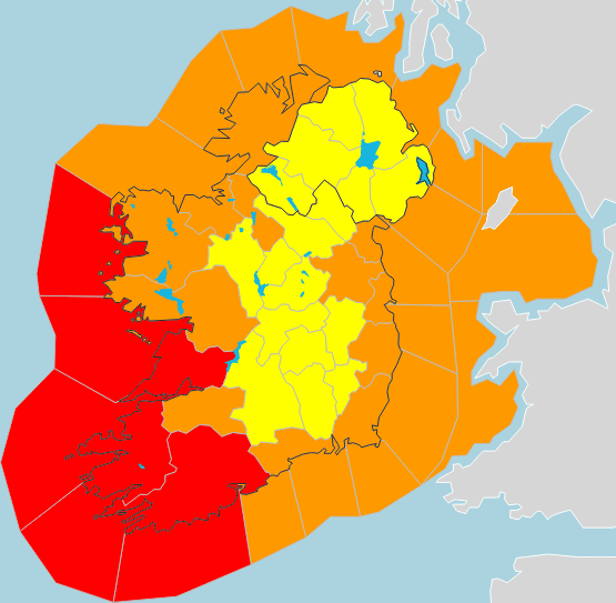 Storms in Ireland