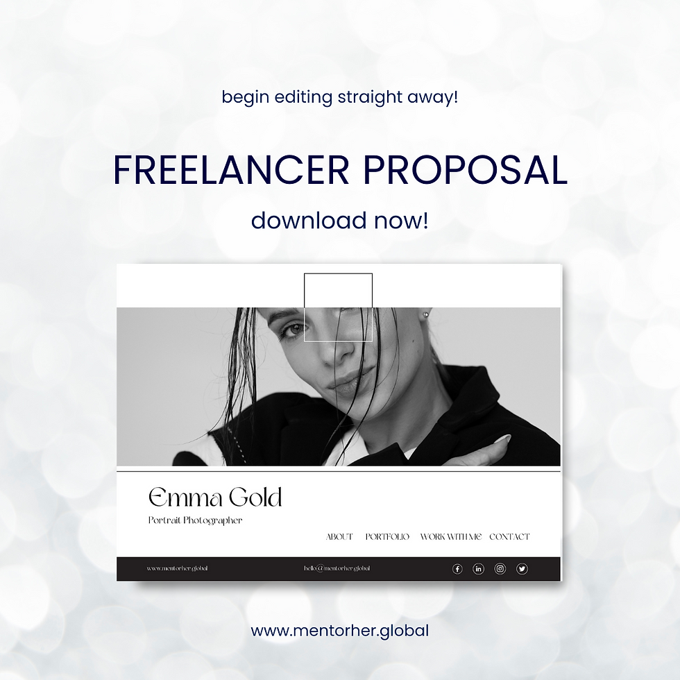 Thumbnail: Freelancer Proposal Template
