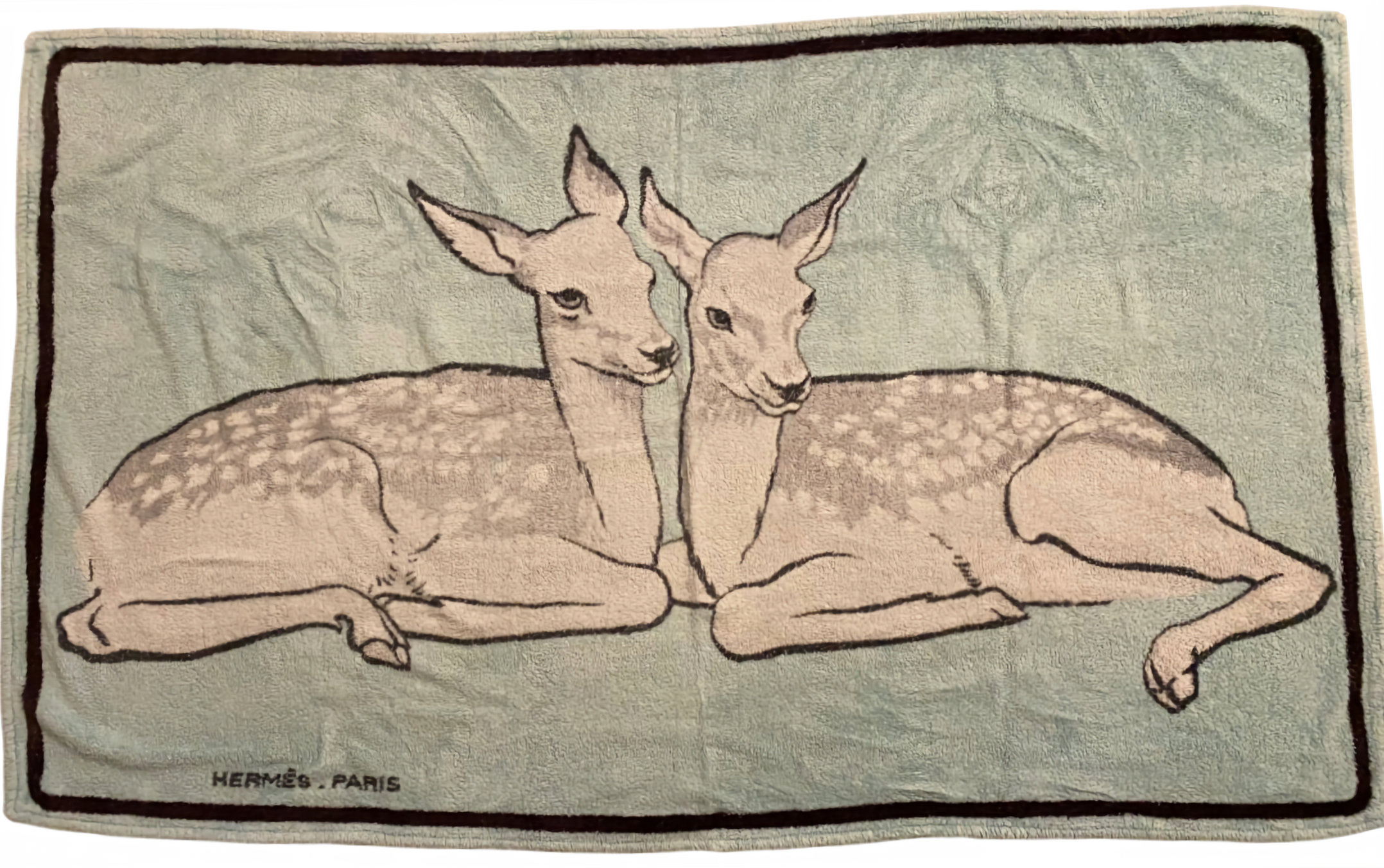 Hermes Terry Beach Towel