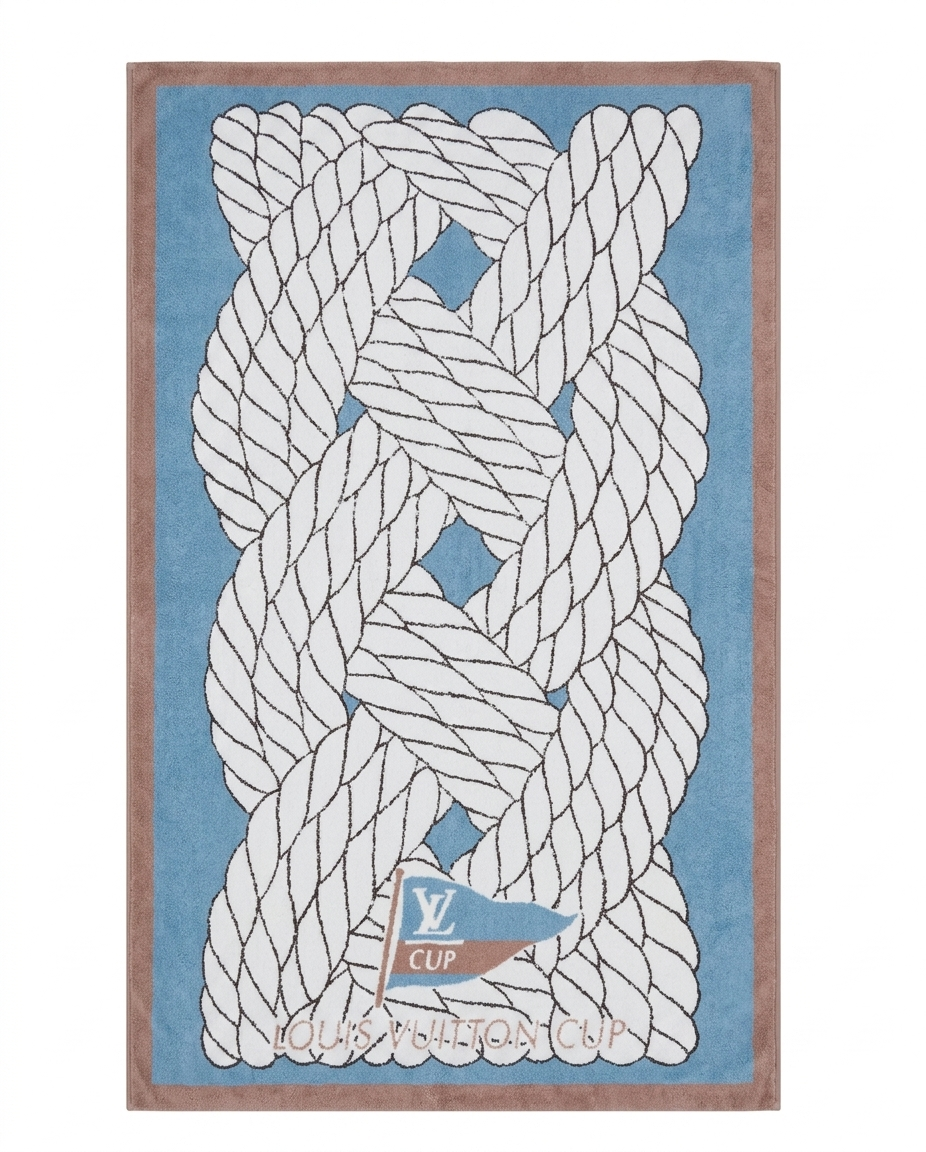 Louis Vuitton Cup Terry Beach Towel