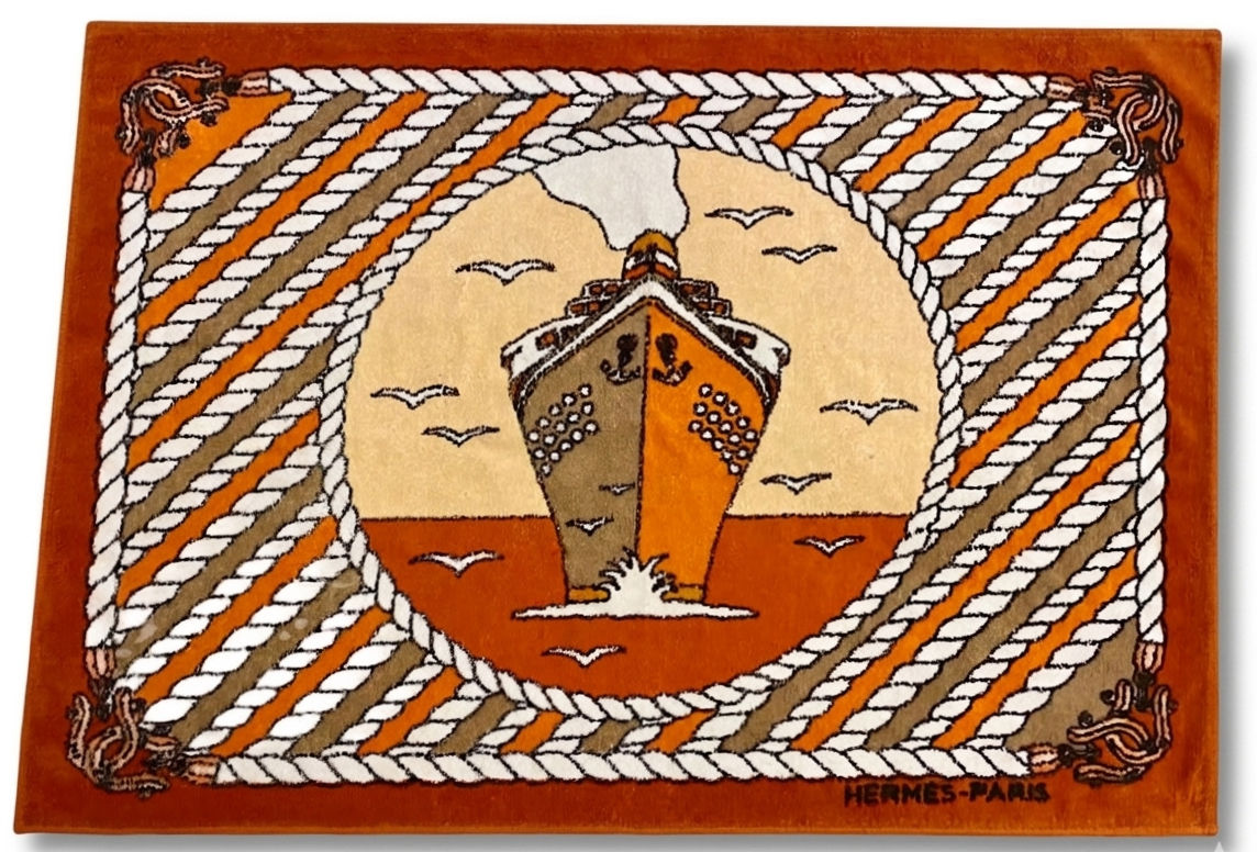 Hermes Bath Mat Terry Beach Towel