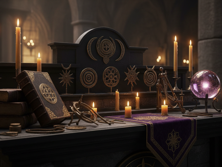 Configuración técnica de altar de alta jerarquía para la ejecución de trabajos garantizados en brujería y protocolos de cumplimiento del Maestro San Benito.