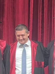 Doç. Dr. Ahmet Tolgay Akıncı, mezuniyet töreninde