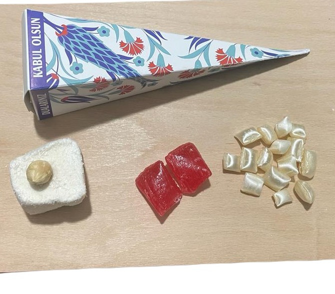 Fındıklı Sultan Lokumlu Mevlüt Şekeri  (70 Gr.)