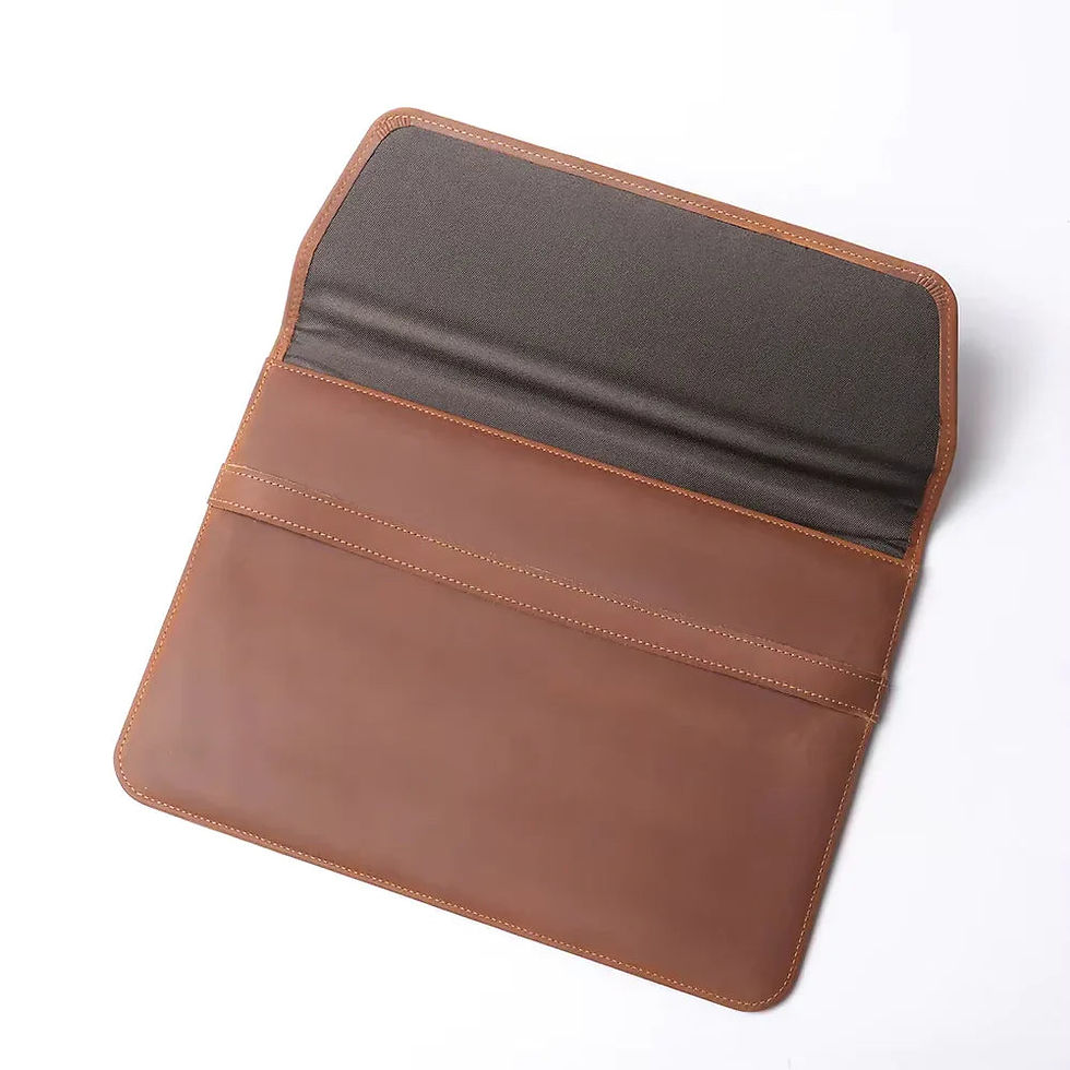 Thumbnail: The Runa Leather Laptop Sleeve