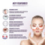 red light eye massager
