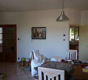 Maison à Allauch avant rénovation, séjour