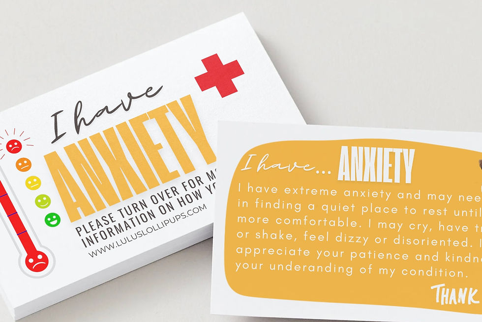 Thumbnail: Anxiety Awareness Cards Pack of 25