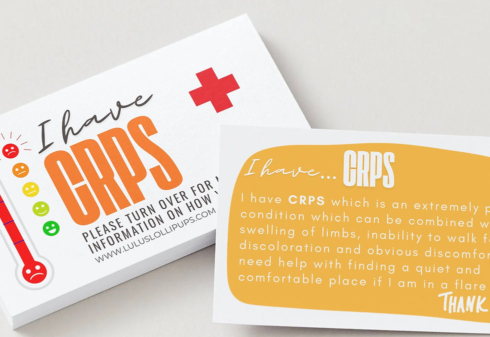 Thumbnail: CRPS Medical Card Pack of 25