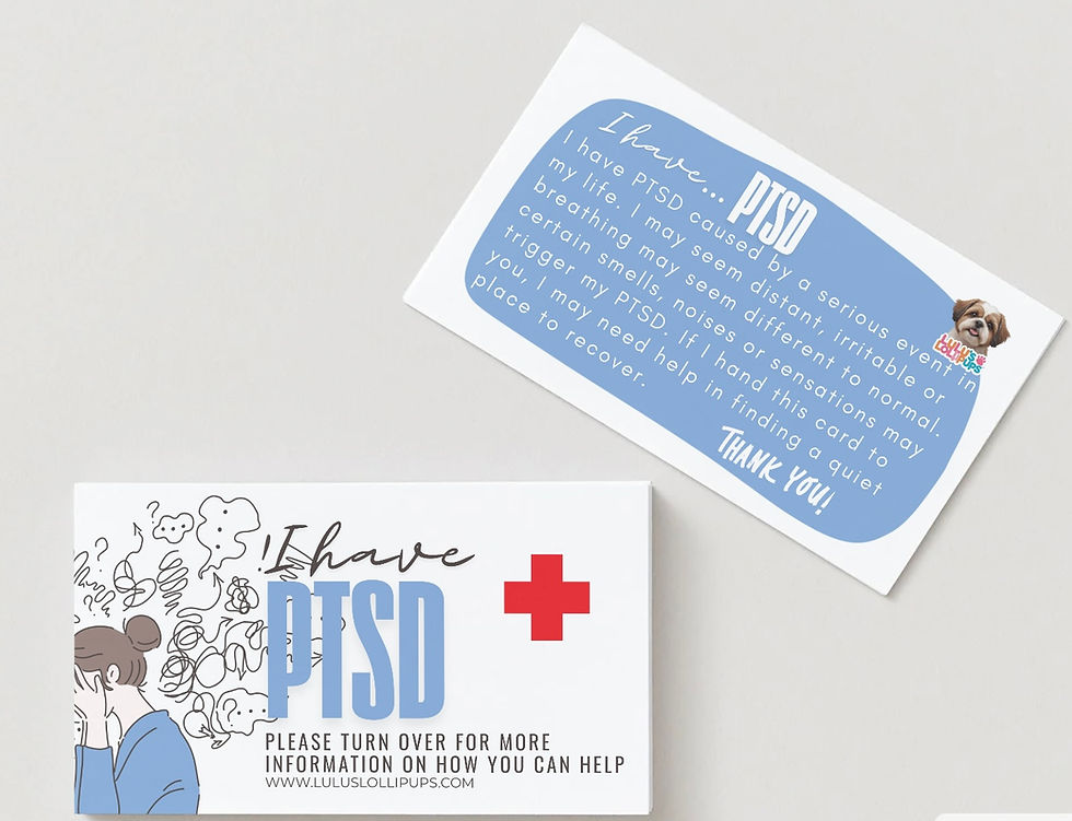 Thumbnail: PTSD Awareness & Support Blue Pack of 25