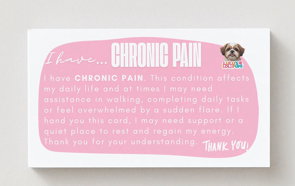 Thumbnail: Chronic Pain Awareness Cards Pink Pack of 25