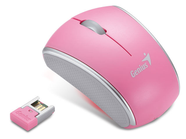 Miniatura: MOUSE WIRELESS GENIUS  MICRO TRAVELER 900S ROSA 2.