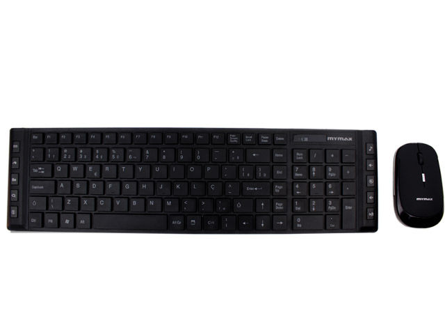 Miniatura: KIT TECLADO E MOUSE WIRELESS MYMAX MKC-MKB699W