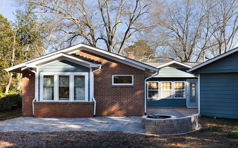 Murray Hill Mid Century Renovation Alison Hall Architect charlotte