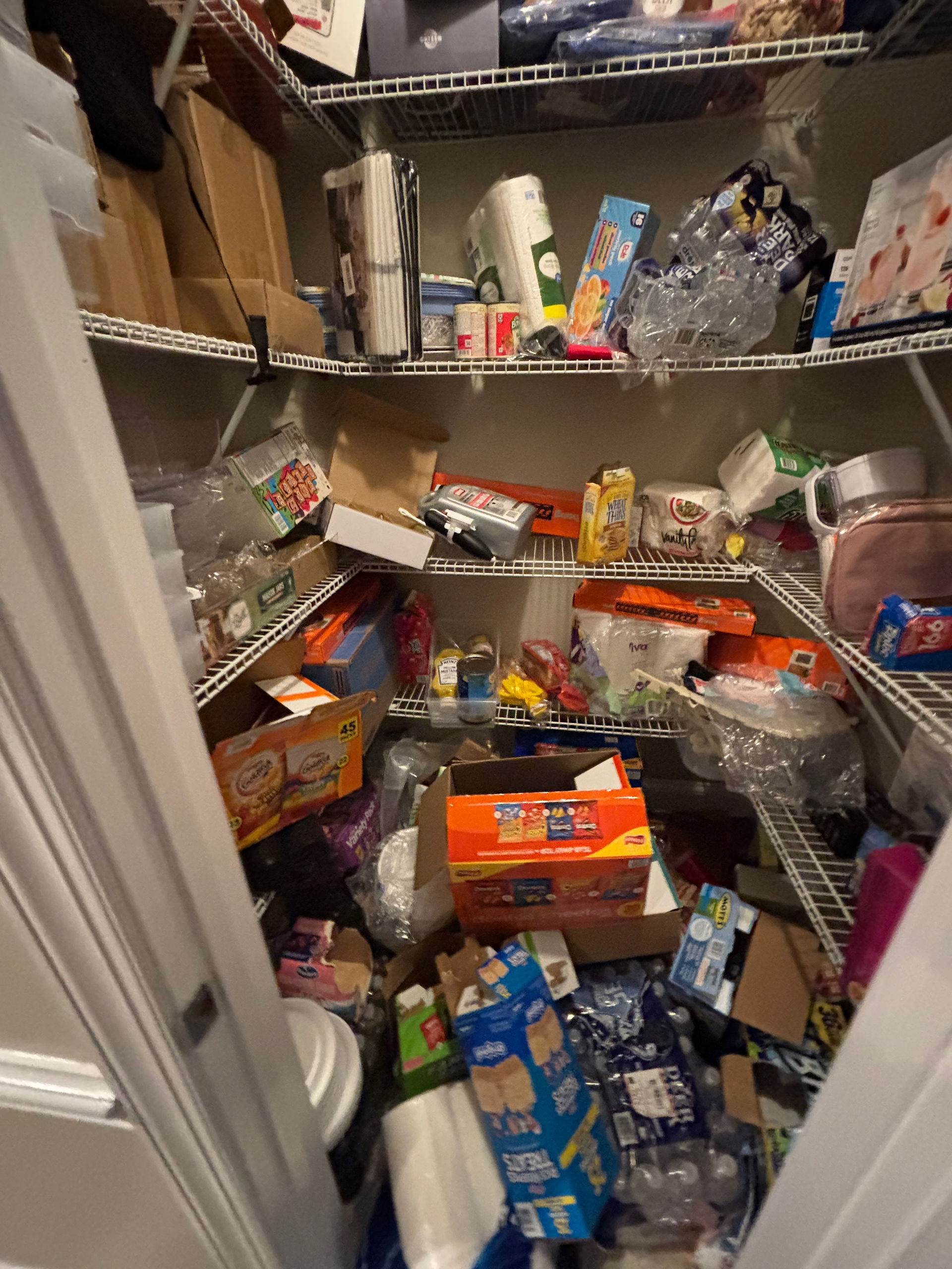 pantry organization ideas before and after for busy family kitchen