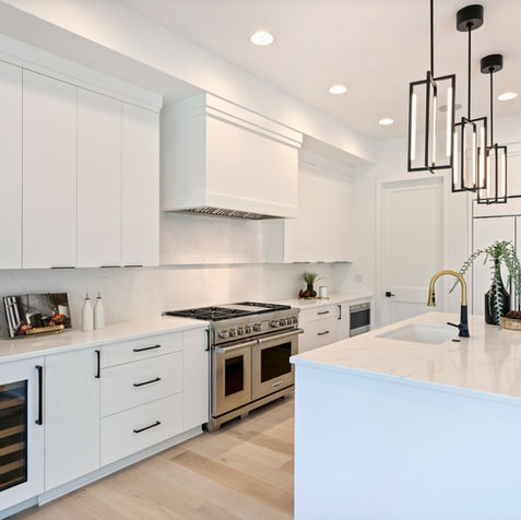 Myers Park Custom Duet Home featuring over 5k sq feet, bonus room, Media room and more by McCormick Custom Construction Home builder in Charlotte NC