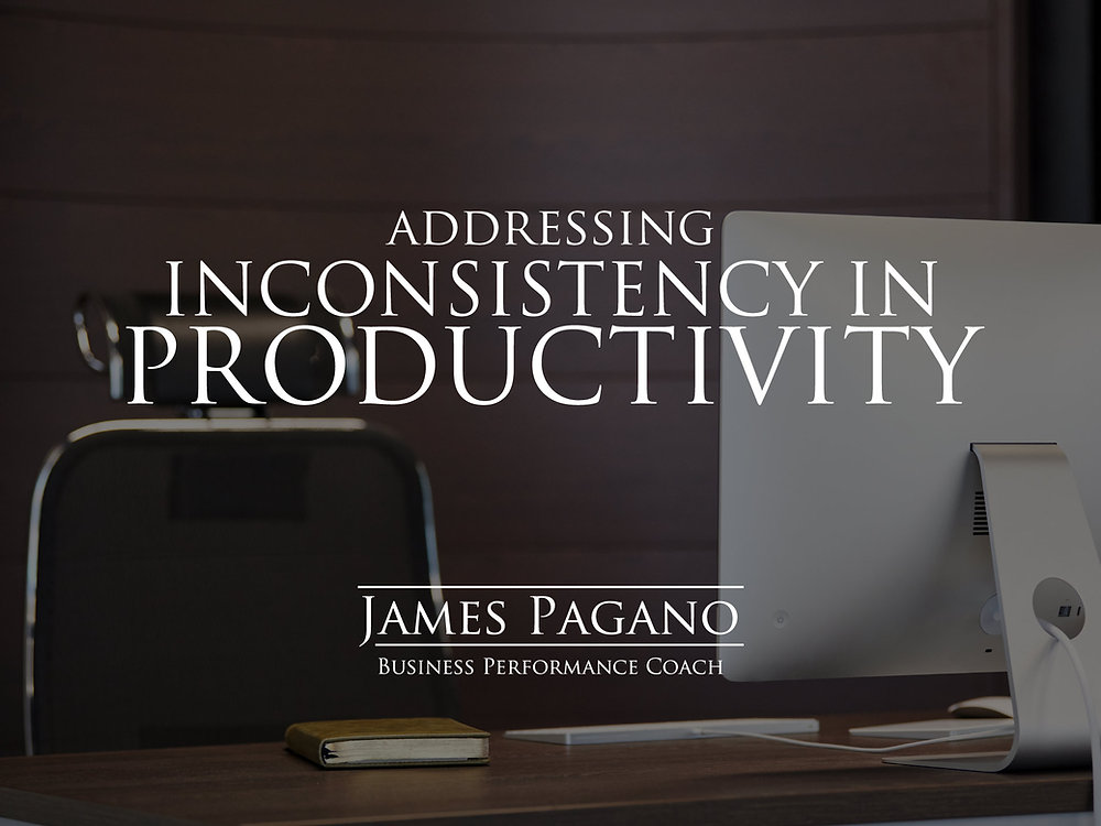 Addressing Inconsistency in Productivity